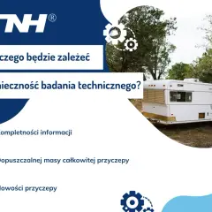 Przyczepa kempingowa na zdjęciu. Czy przyczepa kempingowa musi być zarejestrowana? Zależy od masy i nowości.