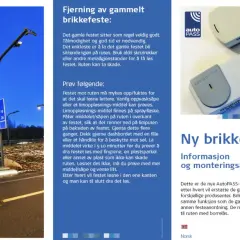 Norwegia opłaty drogowe: nowe brikketype AutoPASS do montażu na szybie.