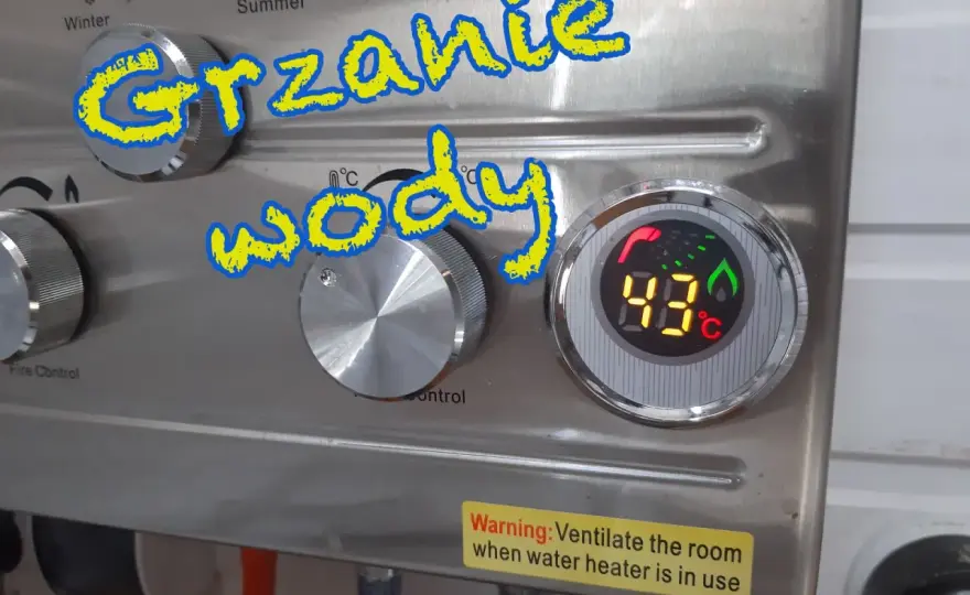 Ciepła woda w przyczepie kempingowej - jaki bojler wybrać?