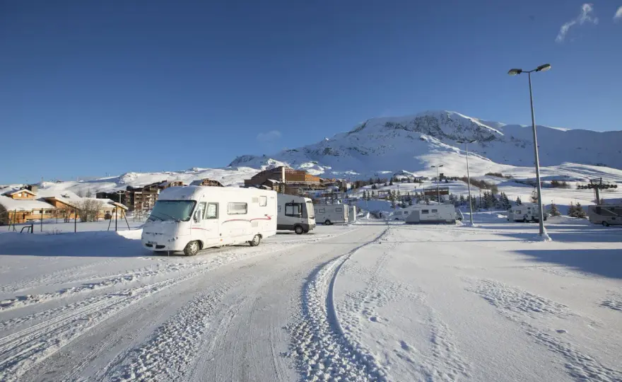 Alpe d’Huez kamperem - dojazd, parking i atrakcje