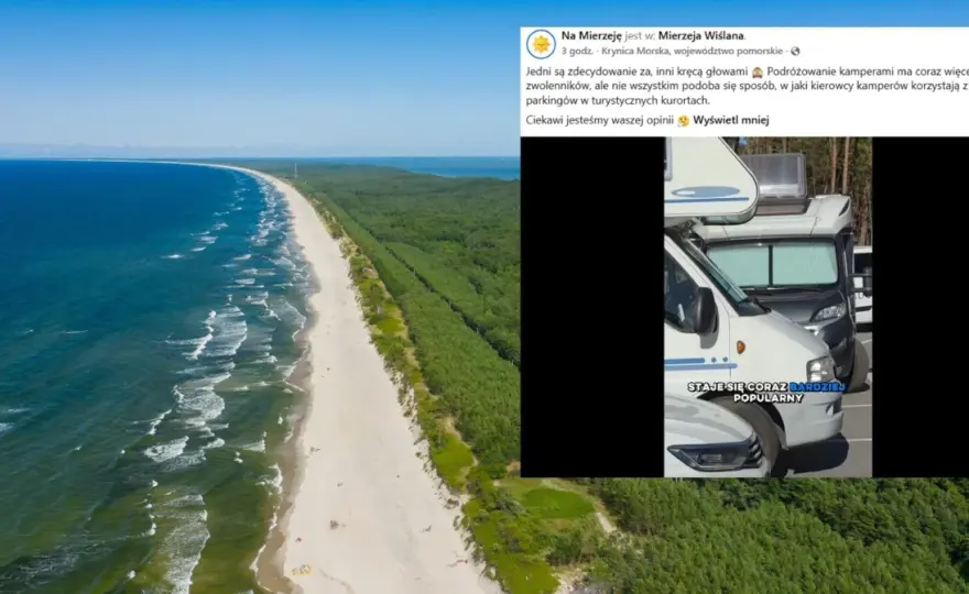 Parking w Lubiatowie blisko plaży - ceny i kampery