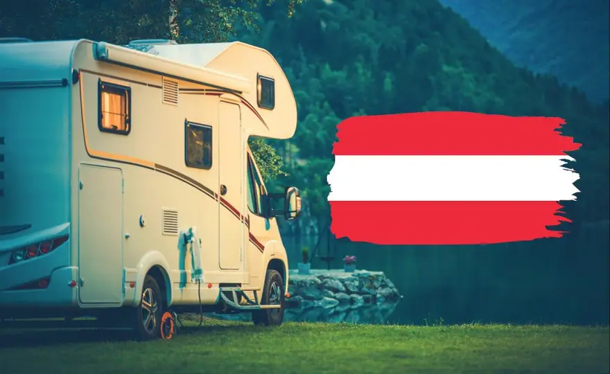 Kamperem z psem do Austrii - dokumenty, winiety i opłaty