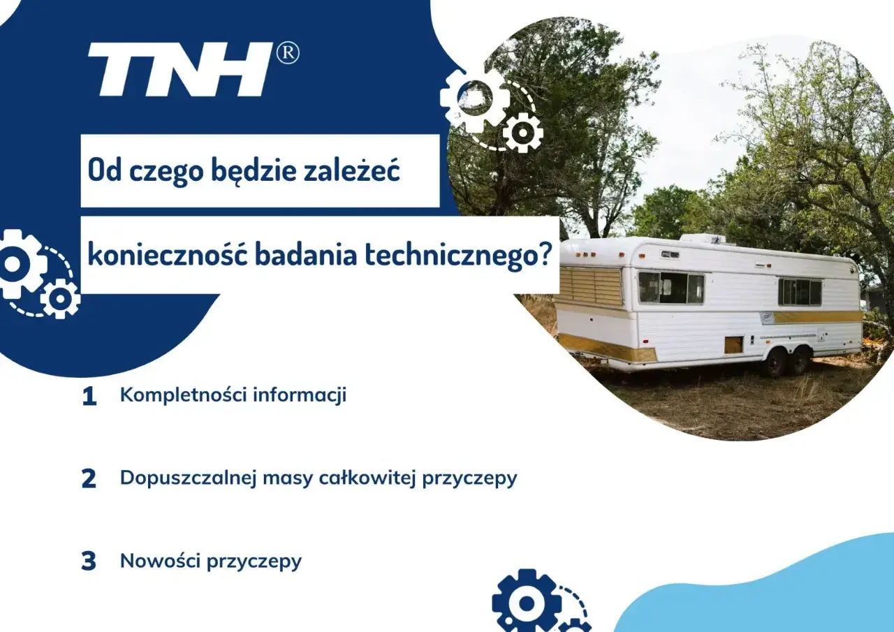 Przyczepa kempingowa na zdjęciu. Czy przyczepa kempingowa musi być zarejestrowana? Zależy od masy i nowości.