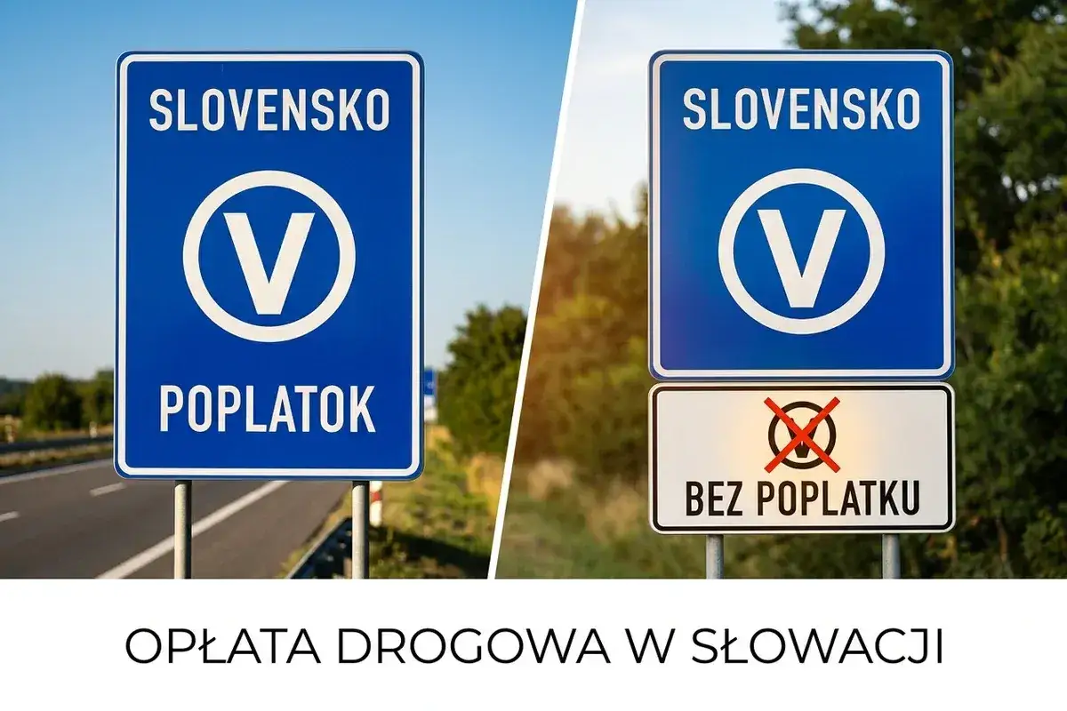 Słowacja znaki drogowe: